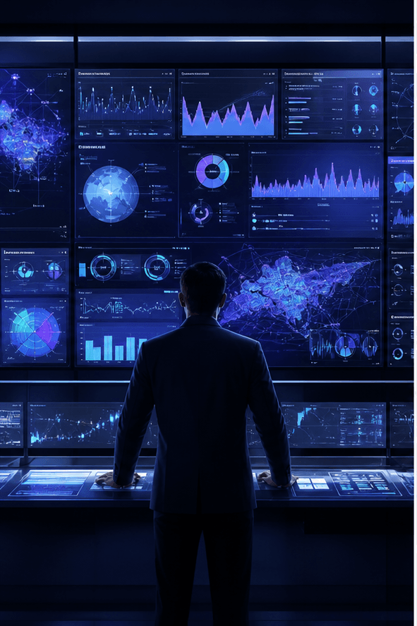 A server administrator monitoring fictional city services
